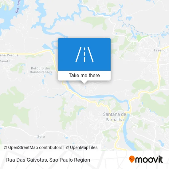 Rua Das Gaivotas map