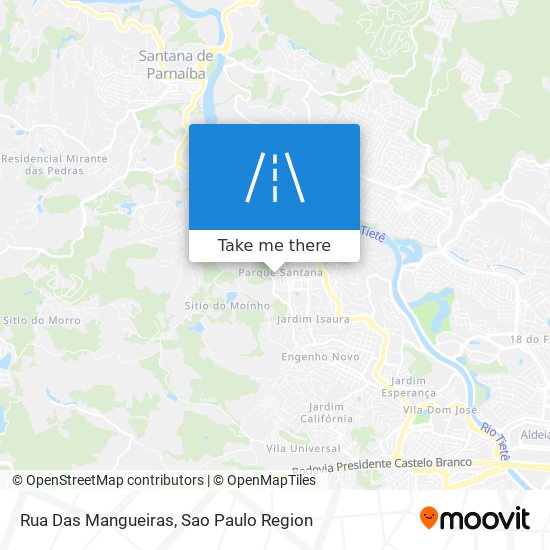 Rua Das Mangueiras map