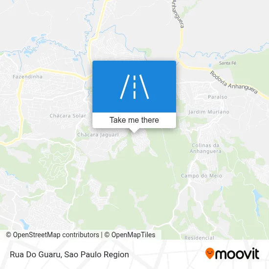 Rua Do Guaru map