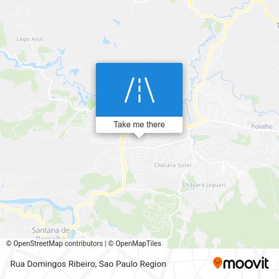 Rua Domingos Ribeiro map