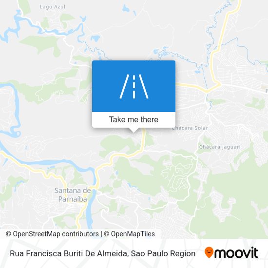 Rua Francisca Buriti De Almeida map