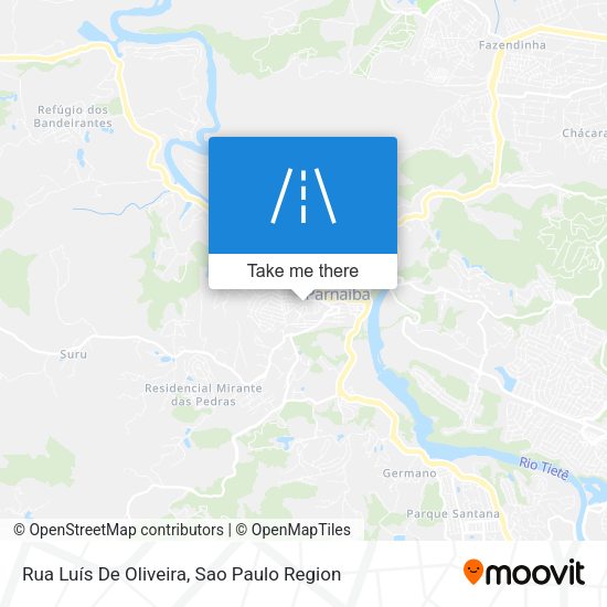 Rua Luís De Oliveira map