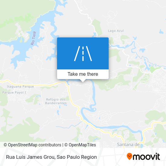 Rua Luís James Grou map
