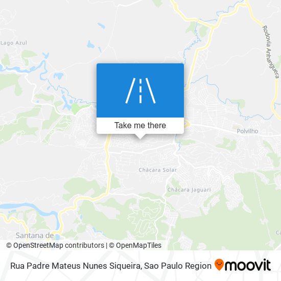 Rua Padre Mateus Nunes Siqueira map