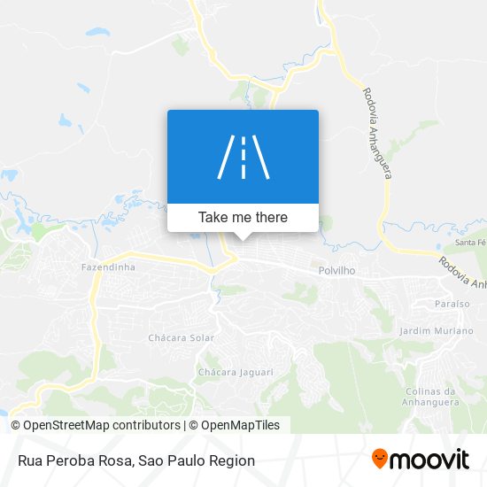 Rua Peroba Rosa map