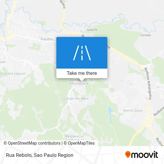 Rua Rebolo map