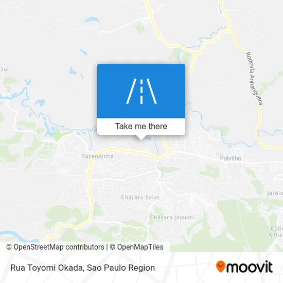 Rua Toyomi Okada map