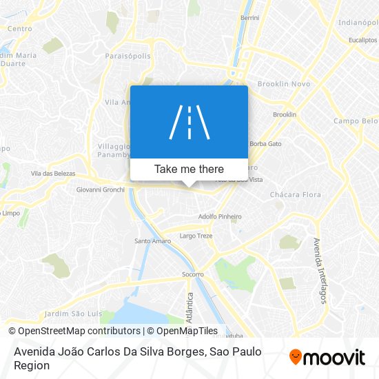 Avenida João Carlos Da Silva Borges map