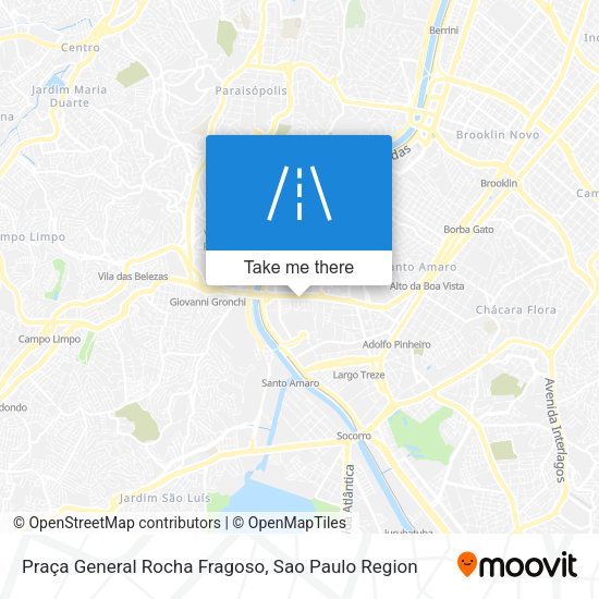 Praça General Rocha Fragoso map