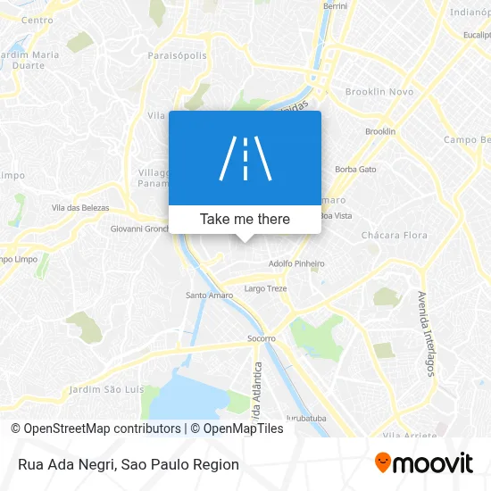 Rua Ada Negri map