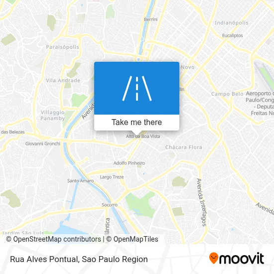 Rua Alves Pontual map