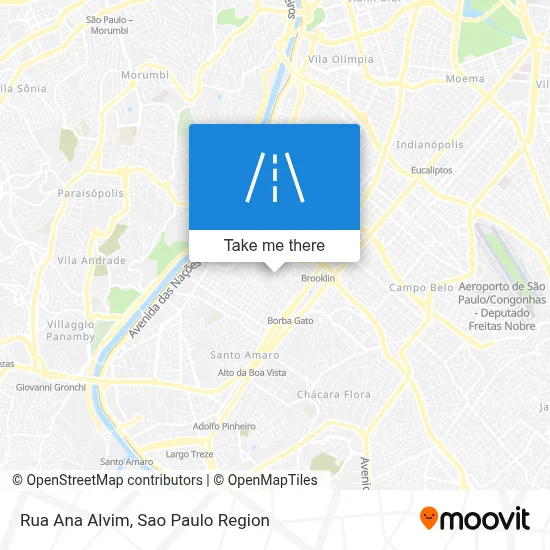 Rua Ana Alvim map