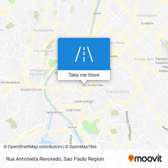 Rua Antonieta Revoredo map