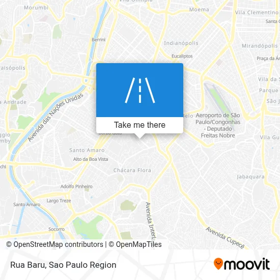 Rua Baru map