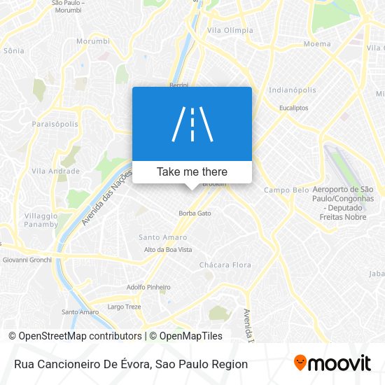 Rua Cancioneiro De Évora map