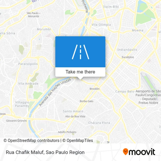 Rua Chafik Maluf map