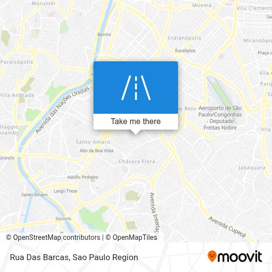 Rua Das Barcas map