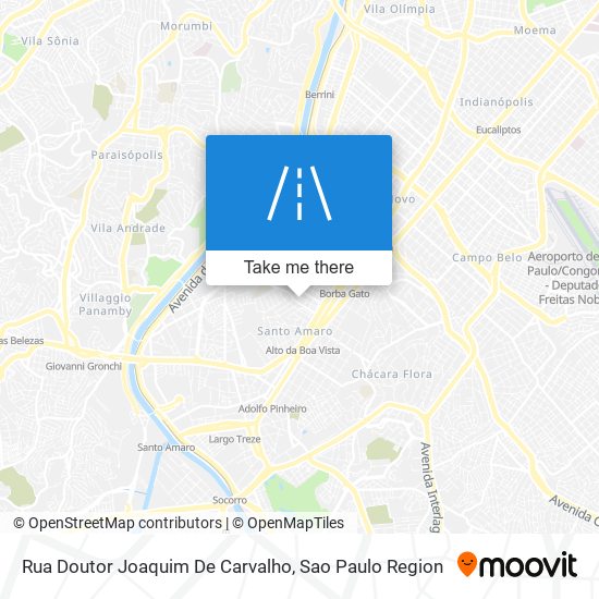 Mapa Rua Doutor Joaquim De Carvalho