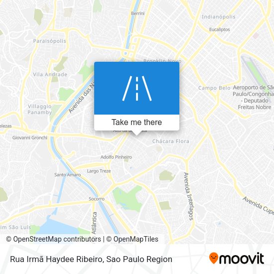 Rua Irmã Haydee Ribeiro map