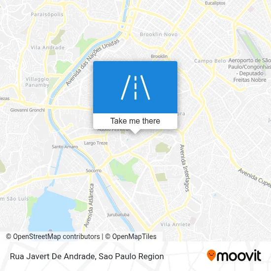 Rua Javert De Andrade map