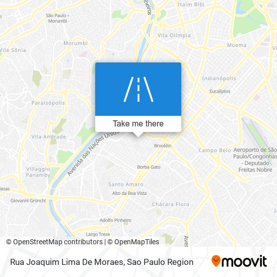 Rua Joaquim Lima De Moraes map