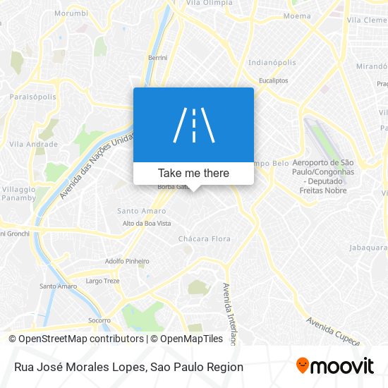 Rua José Morales Lopes map