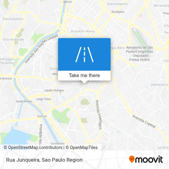 Rua Junqueira map