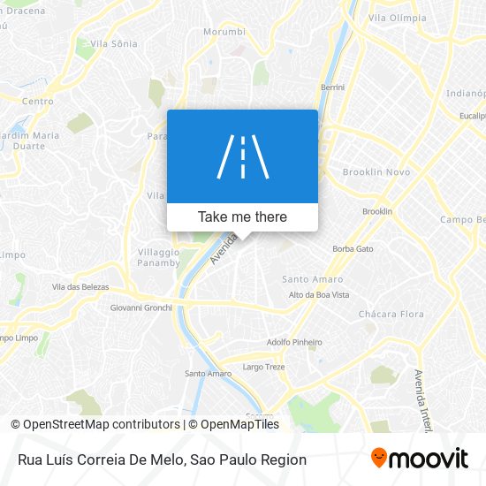 Mapa Rua Luís Correia De Melo