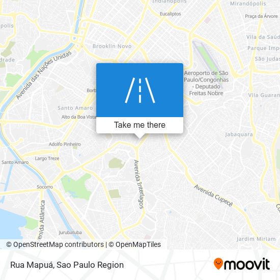 Rua Mapuá map