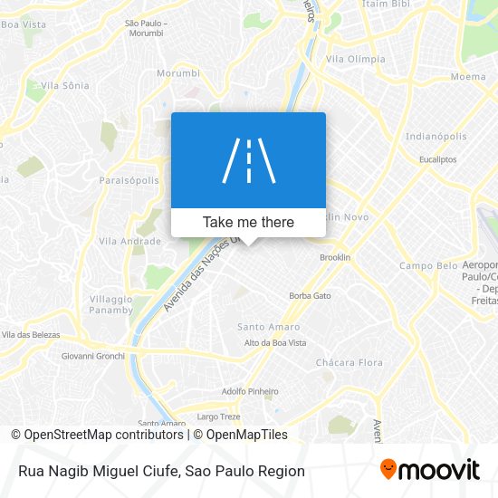 Rua Nagib Miguel Ciufe map
