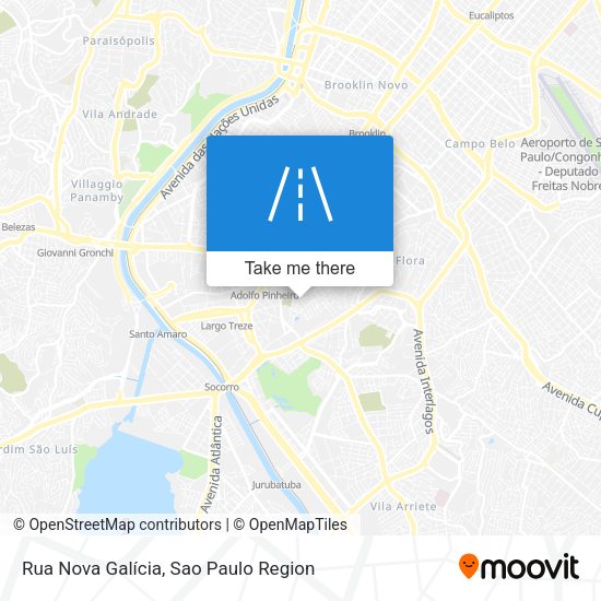 Rua Nova Galícia map