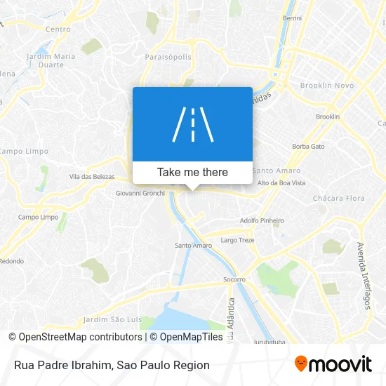 Rua Padre Ibrahim map