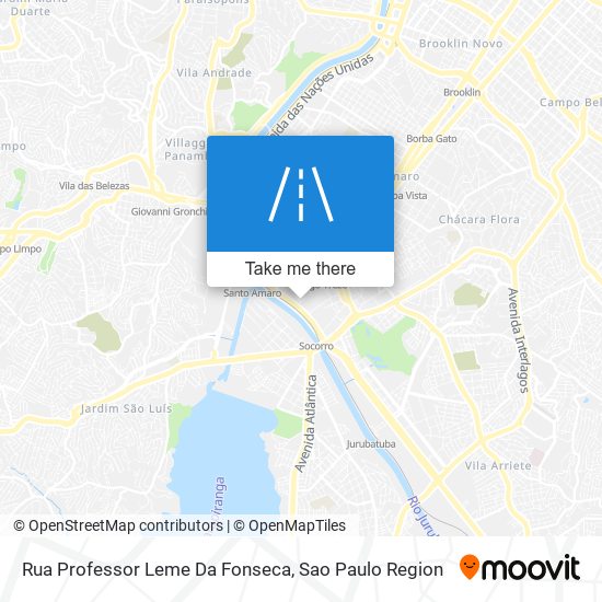 Rua Professor Leme Da Fonseca map