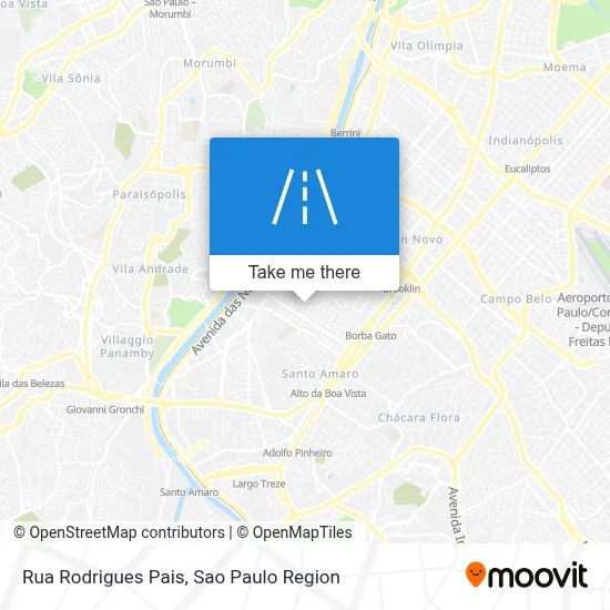 Rua Rodrigues Pais map