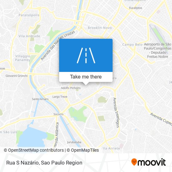 Rua S Nazário map