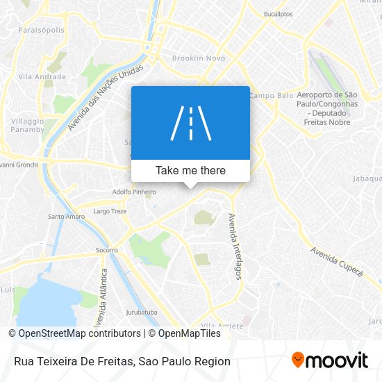 Rua Teixeira De Freitas map