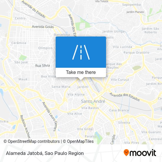 Alameda Jatobá map