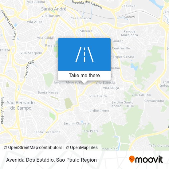 Avenida Dos Estádio map