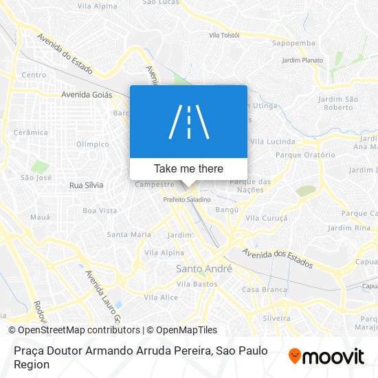 Praça Doutor Armando Arruda Pereira map