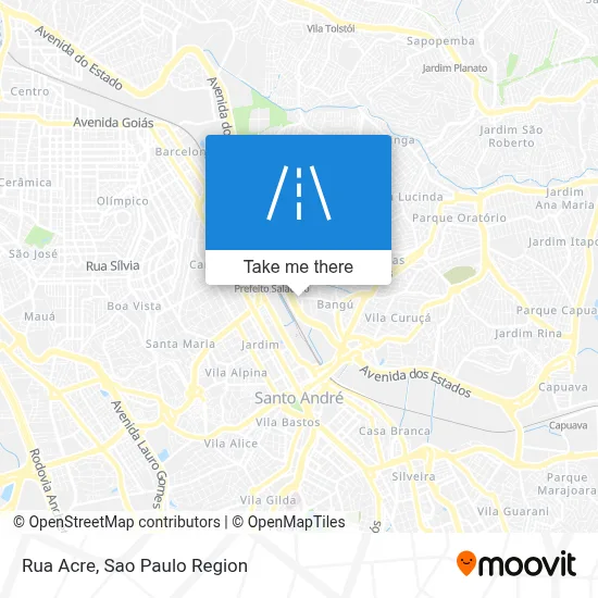 Rua Acre map