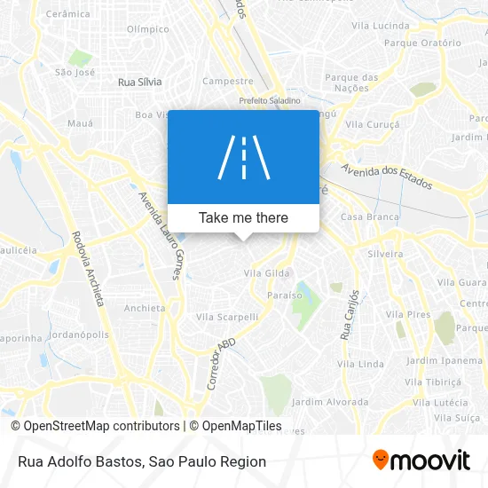 Rua Adolfo Bastos map
