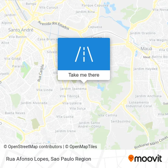 Rua Afonso Lopes map