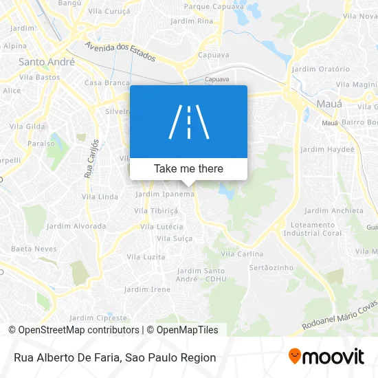 Rua Alberto De Faria map