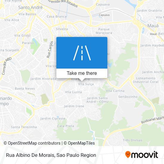 Rua Albino De Morais map