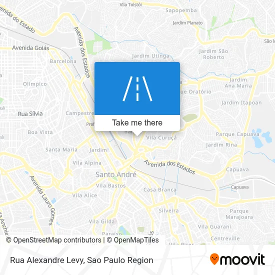 Rua Alexandre Levy map