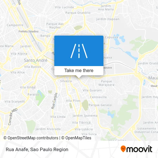 Rua Anafe map