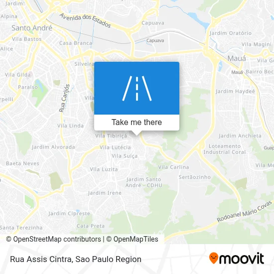 Rua Assis Cintra map