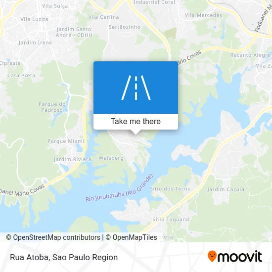 Rua Atoba map