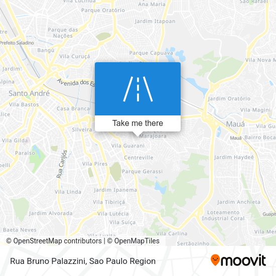 Rua Bruno Palazzini map