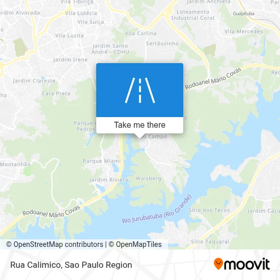 Rua Calimico map